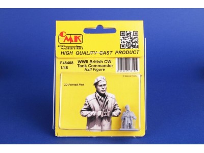 WWII British CW Tank Commander / Half Figure 