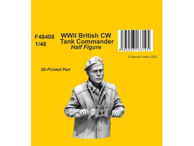 WWII British CW Tank Commander / Half Figure 