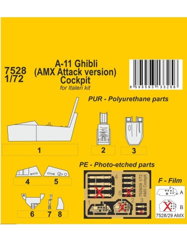 A-11 Ghibli (AMX Attack version) Cockpit 