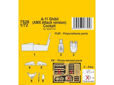 A-11 Ghibli (AMX Attack version) Cockpit 