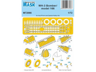 WH-3 Bomber / model 166 MASK 
