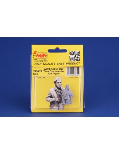 WWII British CW Tank Commander / Half Figure 