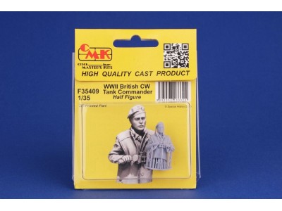 WWII British CW Tank Commander / Half Figure 