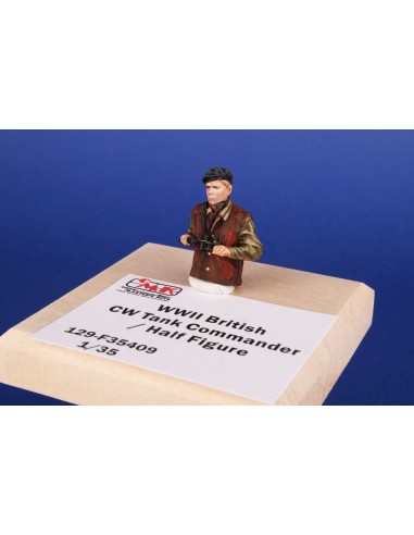 WWII British CW Tank Commander / Half Figure 