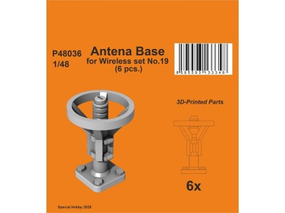 Antena Base for Wireless set No.19 (6 pcs.) 