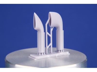 Lysander Exhaust (2 types) for Airfix 