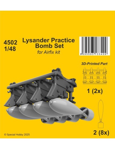 Lysander Practice Bomb Set for Airfix 