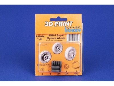 SMB-2 Super Mystère Wheels for Special Hobby and Azur/Frrom 