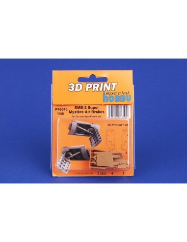 SMB-2 Super Mystère Air Brakes for Special Hobby and Azur/Frrom 