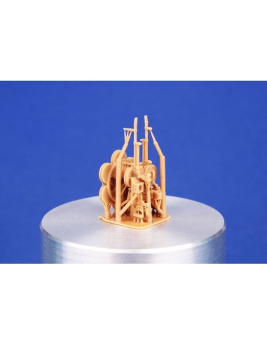 Vickers K machine gun (two - with ring/bead and reflector gun sights) for Airfix 