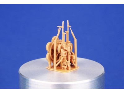 Vickers K machine gun (two - with ring/bead and reflector gun sights) for Airfix 