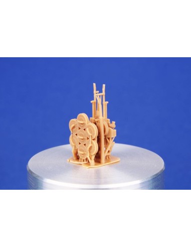 Vickers K machine gun (two - with ring/bead and reflector gun sights) for Airfix 