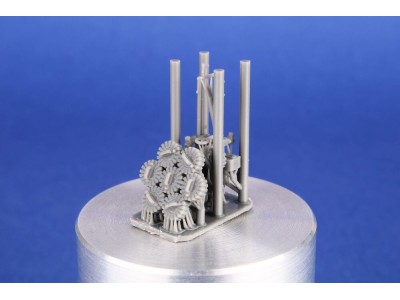 Lewis machine gun (two - with ring/bead and reflector gun sights) for Airfix 