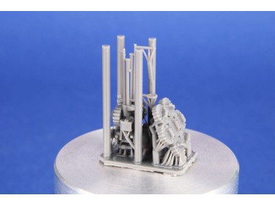 Lewis machine gun (two - with ring/bead and reflector gun sights) for Airfix 