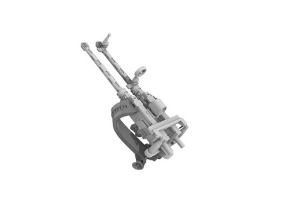 Lysander Twin Browning machine gun for Airfix 