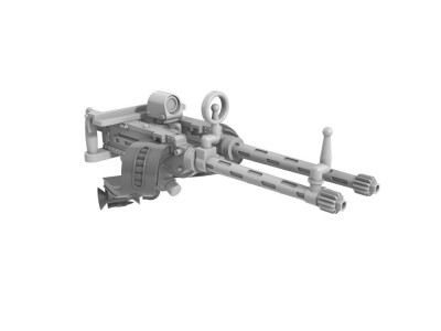 Lysander Twin Browning machine gun for Airfix 