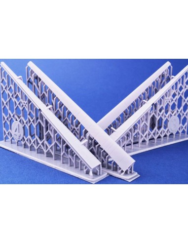 Lysander Wing Slats - Outer Sections for Airfix 