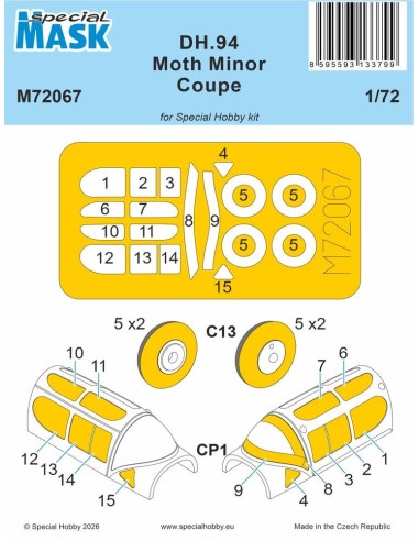 DH.94 Moth Minor Coupé MASK 