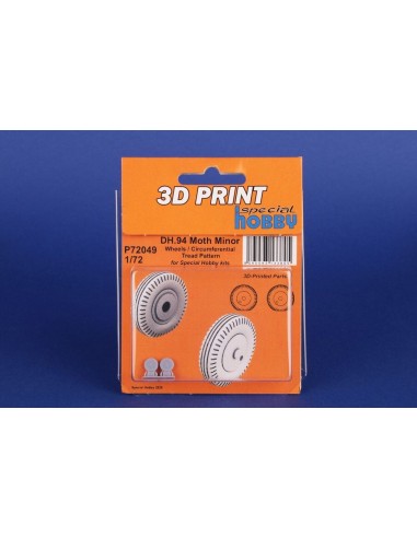 DH.94 Moth Minor Wheels / Circumferential Tread Pattern for Special Hobby 