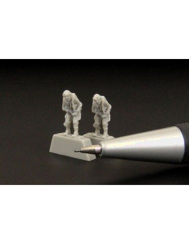 German pilot WWII (two pieces) 