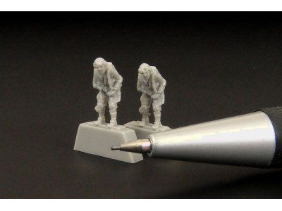 German pilot WWII (two pieces) 