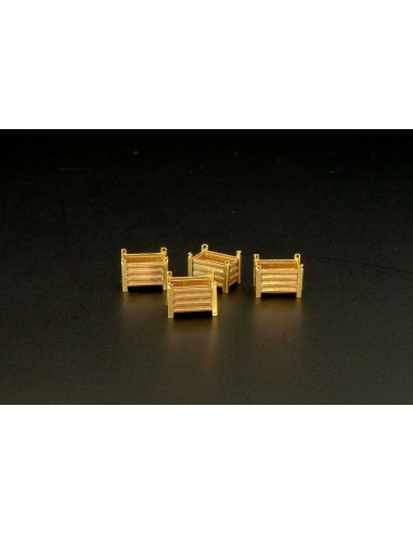 steel containers (4 pieces) 