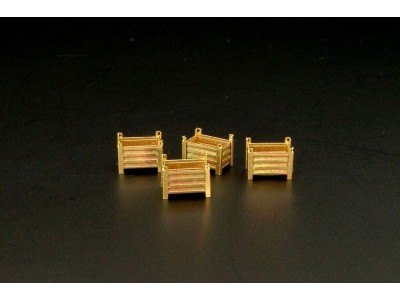 steel containers (4 pieces) 