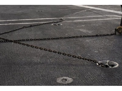 Tie down points (star type) US aircraft carrier 
