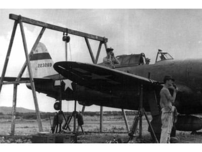 U S airfield crane 