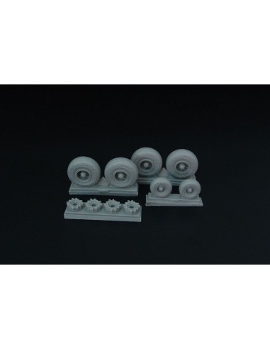 C-130 wheel set (with disc brakes) (Italeri) 