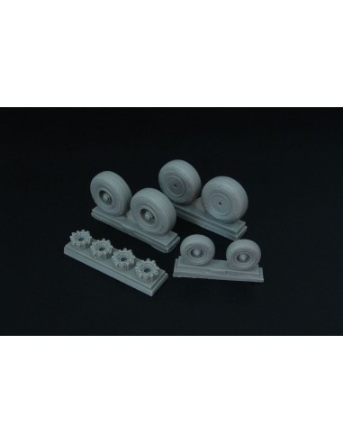 C-130 wheel set (with disc brakes) (Italeri) 