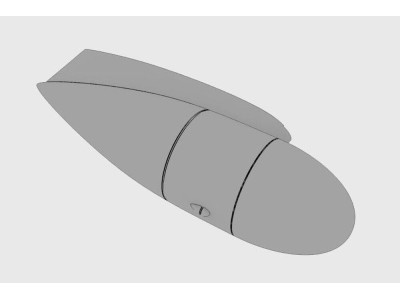 PBJ-1H wing mounted radar 
