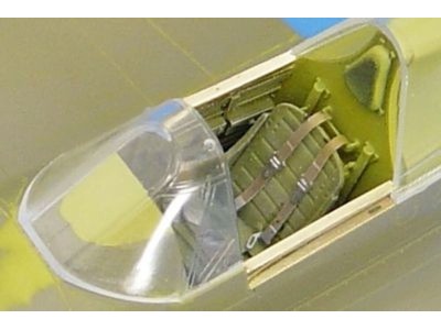 P-40 M,N canopy rails 