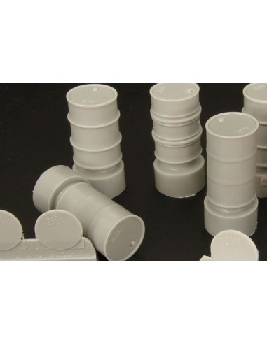 Fuel drums ( 3 types) 