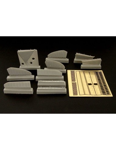 F2A Buffalo controls and flaps 