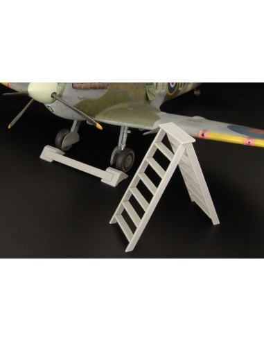 British wheel chock  - ladder 