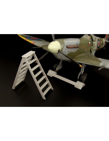 British wheel chock  - ladder 