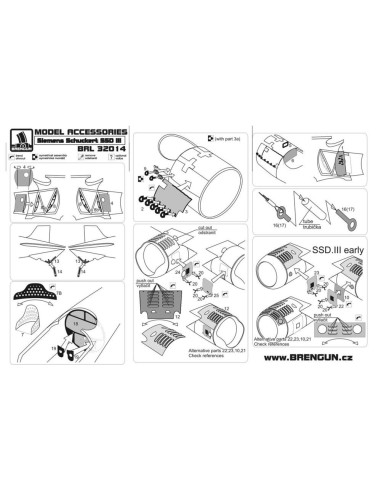 Siemens Schuckert D III (Roden kit) 
