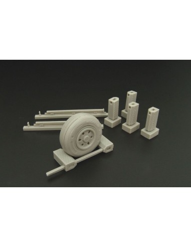 US Navy wheel chocks (modern) 