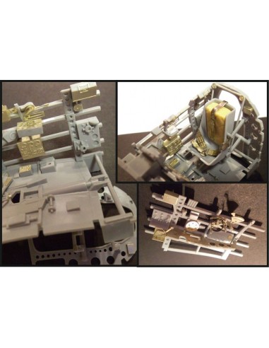 Mitsubishi A6M5c Zero interior (Hasegawa kit) 