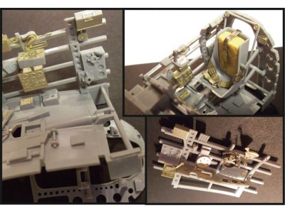 Mitsubishi A6M5c Zero interior (Hasegawa kit) 