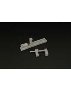 WWII U S  Navy Wheel chocks  2