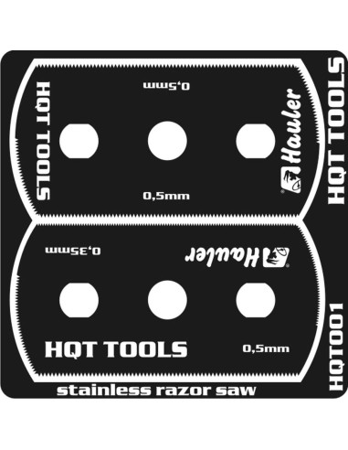 stainless razor saw set (two pcs) 