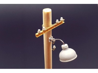 Lamps and telegraph insulators 