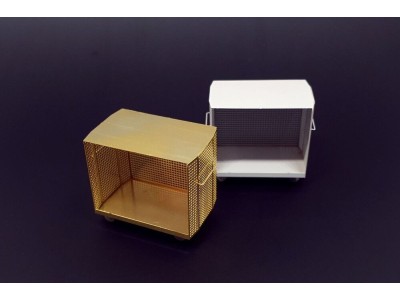 Wire mesh container (2pcs) 
