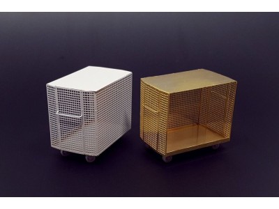 Wire mesh container (2pcs) 