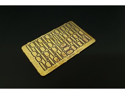 German WWII licence plates 