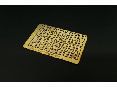 German WWII licence plates 