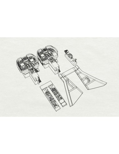 AV8B Cockpit (Hasegawa kit) 