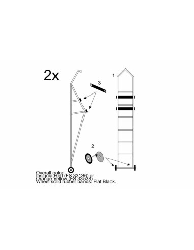 RA-5C Vigilante ladder 